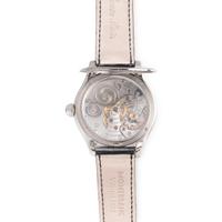 A RARE AND WELL-PRESERVED MONTBLANC, REF. M161301 18K WHITE GOLD LIMITED EDITION 'VILLERET' WRISTWATCH