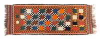 A Qashqai Wool Rug 10 feet 10 inches x 4 feet 4 inches. — CIRCA 1900