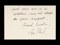 A Pair of George H.W. Bush Signed Letters to Mike Ditka Including One Written and Dated The Day Ditka Was Fired by Bears