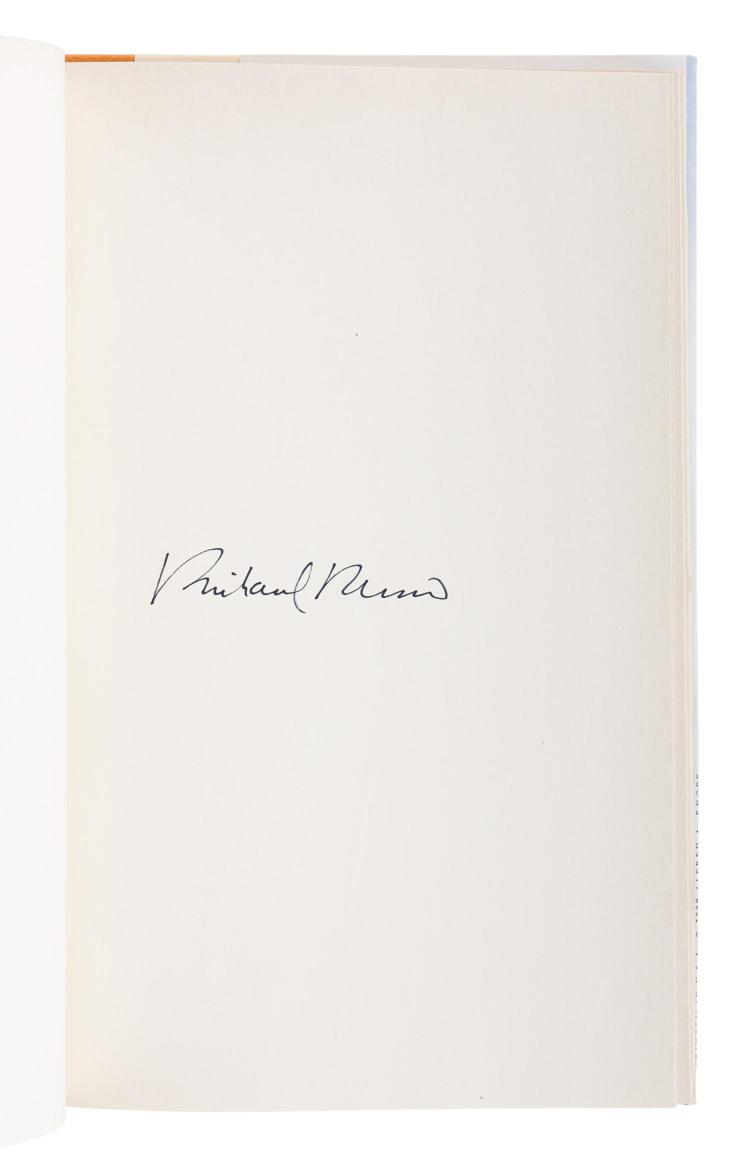 RUSSO, Richard (b. 1949). Nobody’s Fool . New York: Random House, [1993].