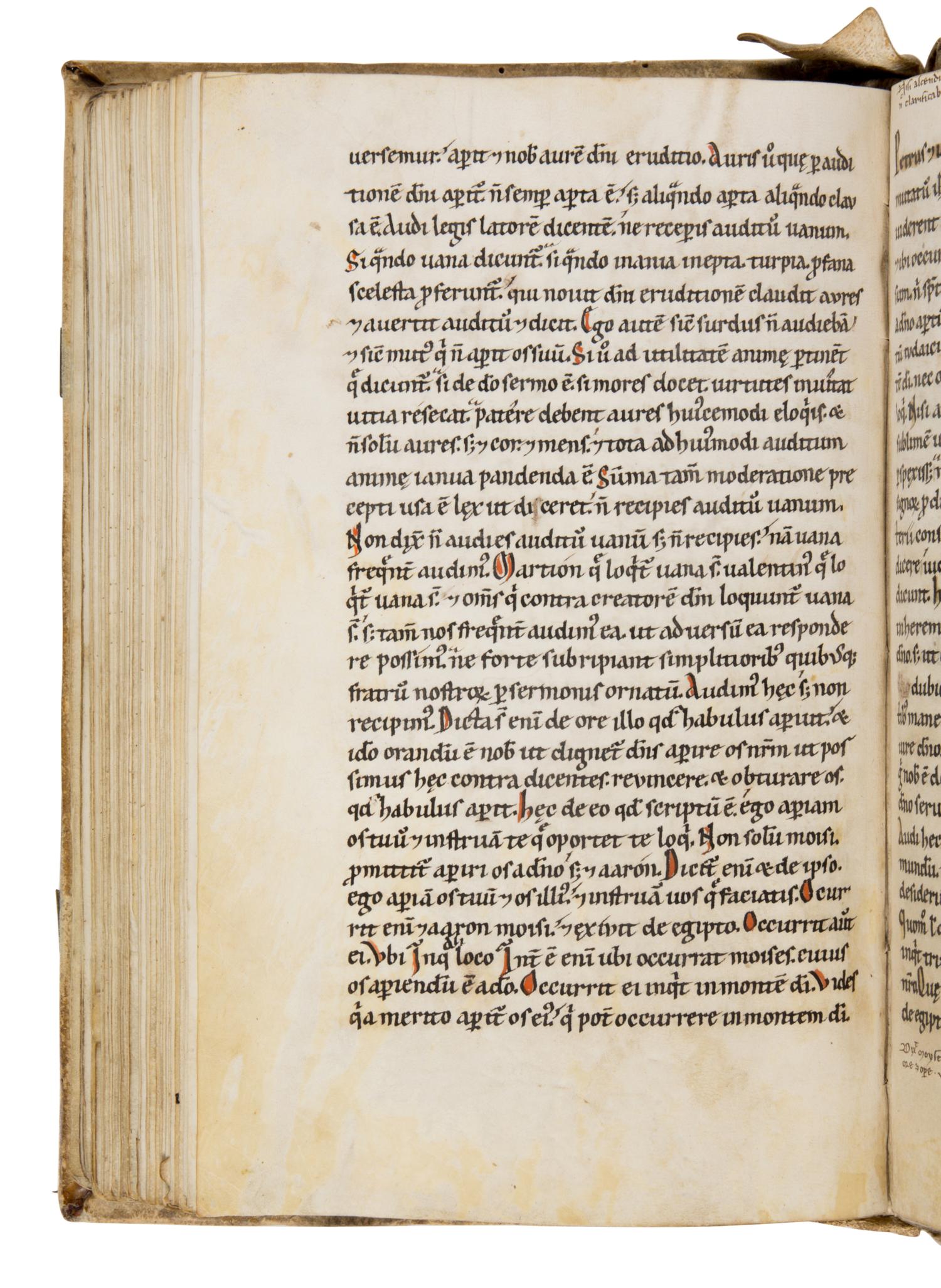 ORIGEN OF ALEXANDRIA (c. 185 – 253) Homilia in Genesim , Homiliae in Exodum , in Latin, translation by Rufinus, decorated manuscript on parchment [Austria, Lambach Abbey? c. 1150–1175]