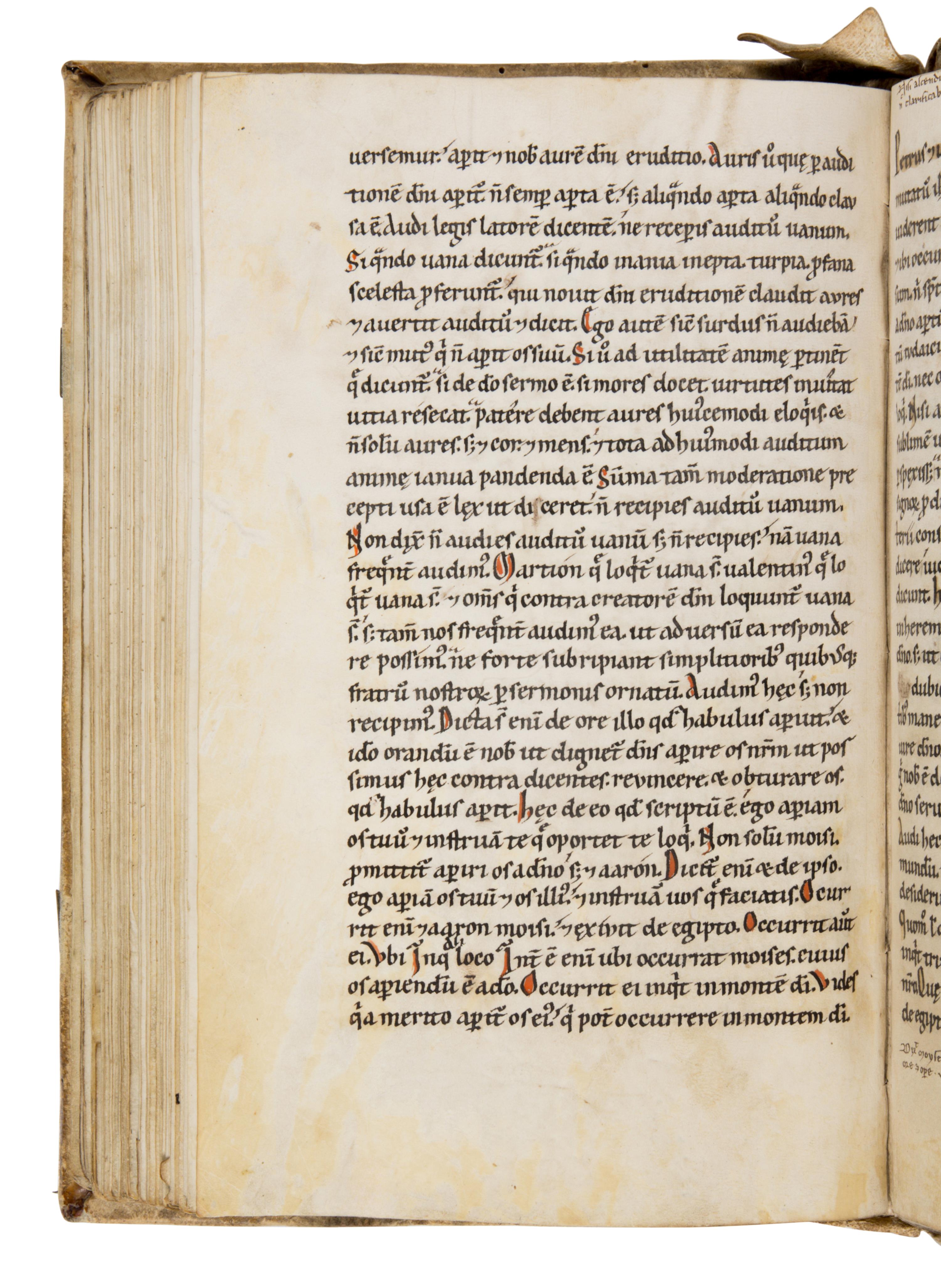ORIGEN OF ALEXANDRIA (c. 185 – 253) Homilia in Genesim , Homiliae in Exodum , in Latin, translation by Rufinus, decorated manuscript on parchment [Austria, Lambach Abbey? c. 1150–1175]