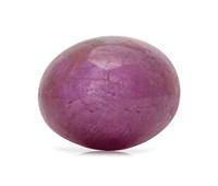 An 88.26 Carat Oval Cabochon Cut Star Ruby,
