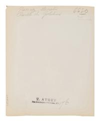 A group of four photographs depicting Paris ( Moulin Rouge [86 boulevard de Clichy] ; Passage Moret, ruelle des Gobelins ; Rue des Prêtres Saint-Séverin, au fond rue Boutebrie; Rue des Gobelins)