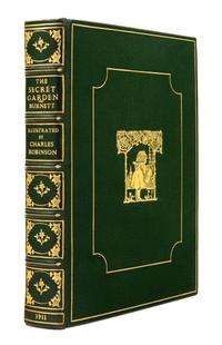 BURNETT, Frances Hodgson (1849-1924). Charles ROBINSON, illustrator. The Secret Garden. London: William Heinemann, 1911.