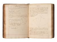 [MANUSCRIPT - MATHEMATICS]. Manuscript on arithmetic and algebra, beginning “Institutions of Arithmetick Byway of Preface…” [England, late 17th century].