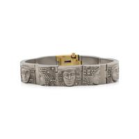 KIESELSTEIN-CORD, STEEL AND YELLOW GOLD 'WOMEN OF THE WORLD' BRACELET