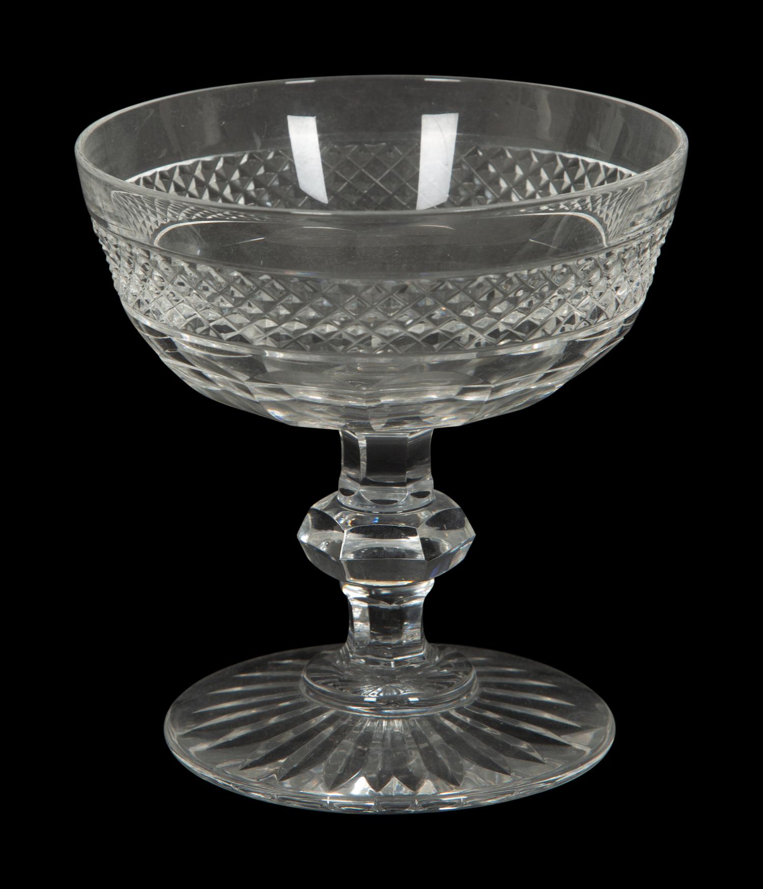 A Baccarat Kensington Cut Glass Stemware Service