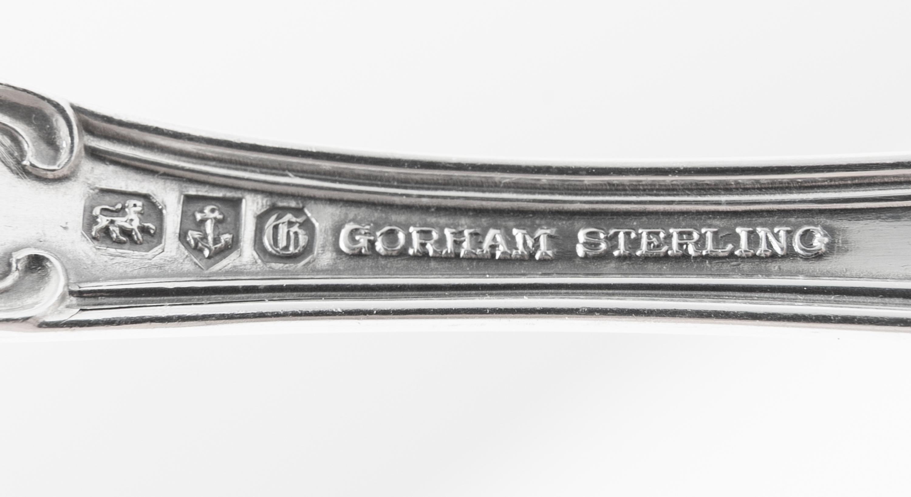 An American Silver Flatware Service