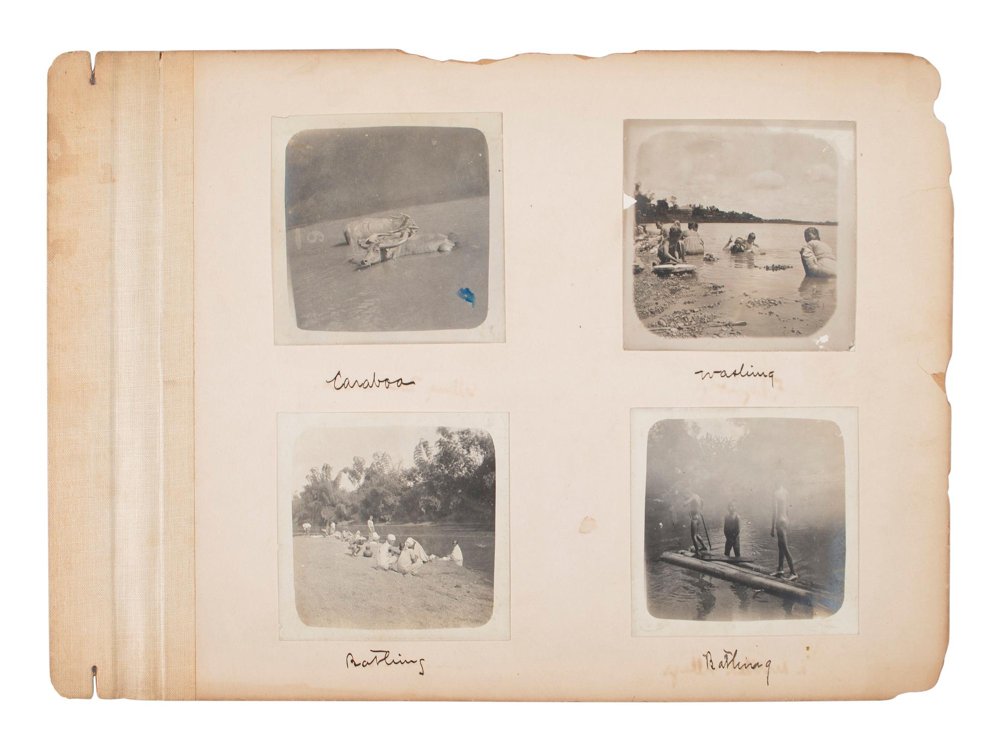 [EARLY PHOTOGRAPHY]. A large group of international photographs including images from Philippines, Japan, Egypt, Italy, and Spain, comprising: