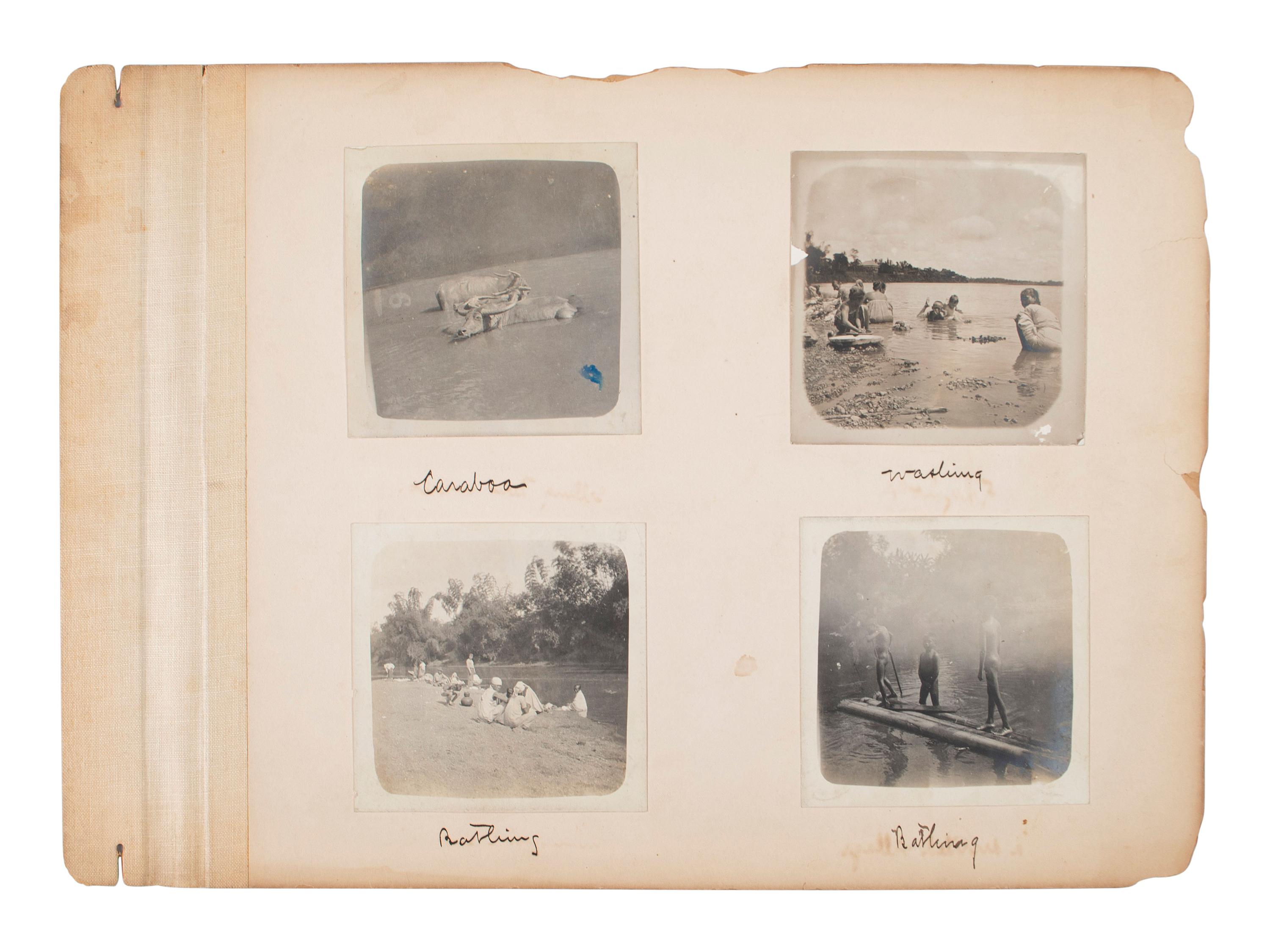 [EARLY PHOTOGRAPHY]. A large group of international photographs including images from Philippines, Japan, Egypt, Italy, and Spain, comprising: