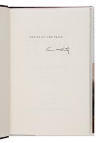 McCarthy, Cormac (1933-2023). [The Border Trilogy:] All the Pretty Horses . 1992. -- The Crossing . 1994. -- Cities of the Plain . 1998. All New York: Alfred A. Knopf.