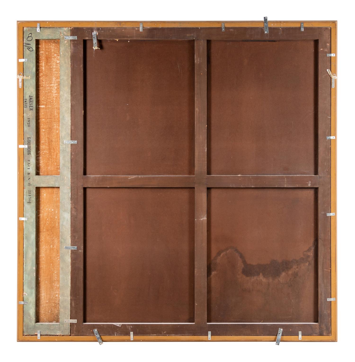 Ten French Painted Canvas Panels of Various Ports of France