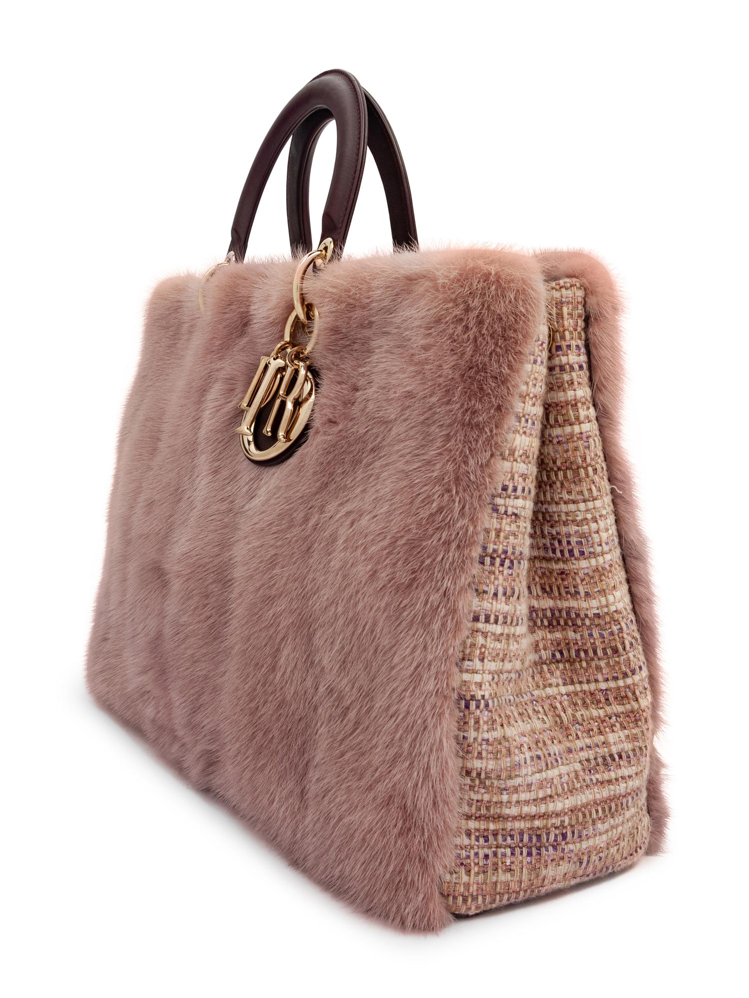 Christian Dior Mink Medium Diorissimo Bag, 2012