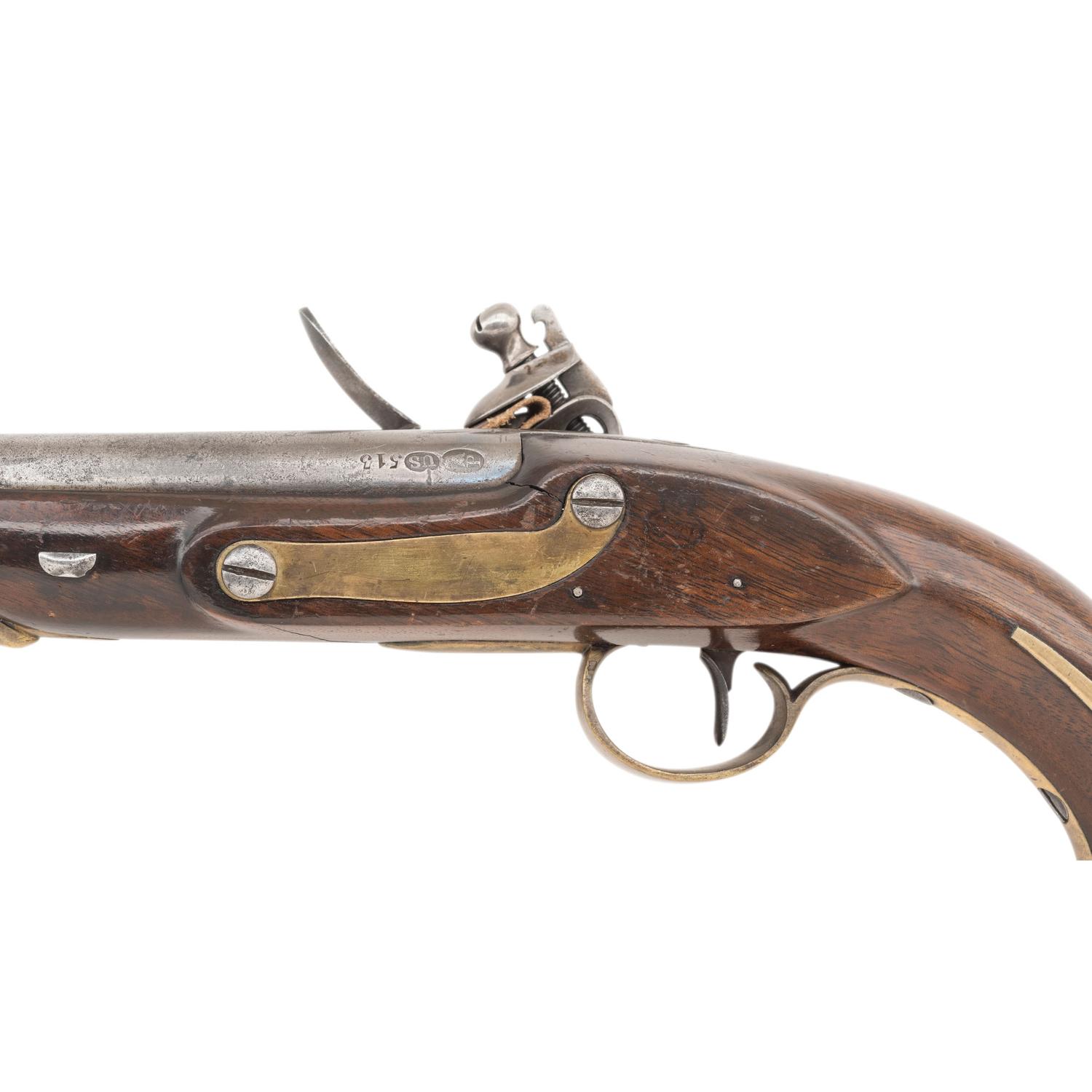 US Model 1803 Pistol by Harpers Ferry dated 1807.