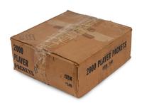A Factory Case of 1972 Sunoco NFL Stamps (2000 Packets)