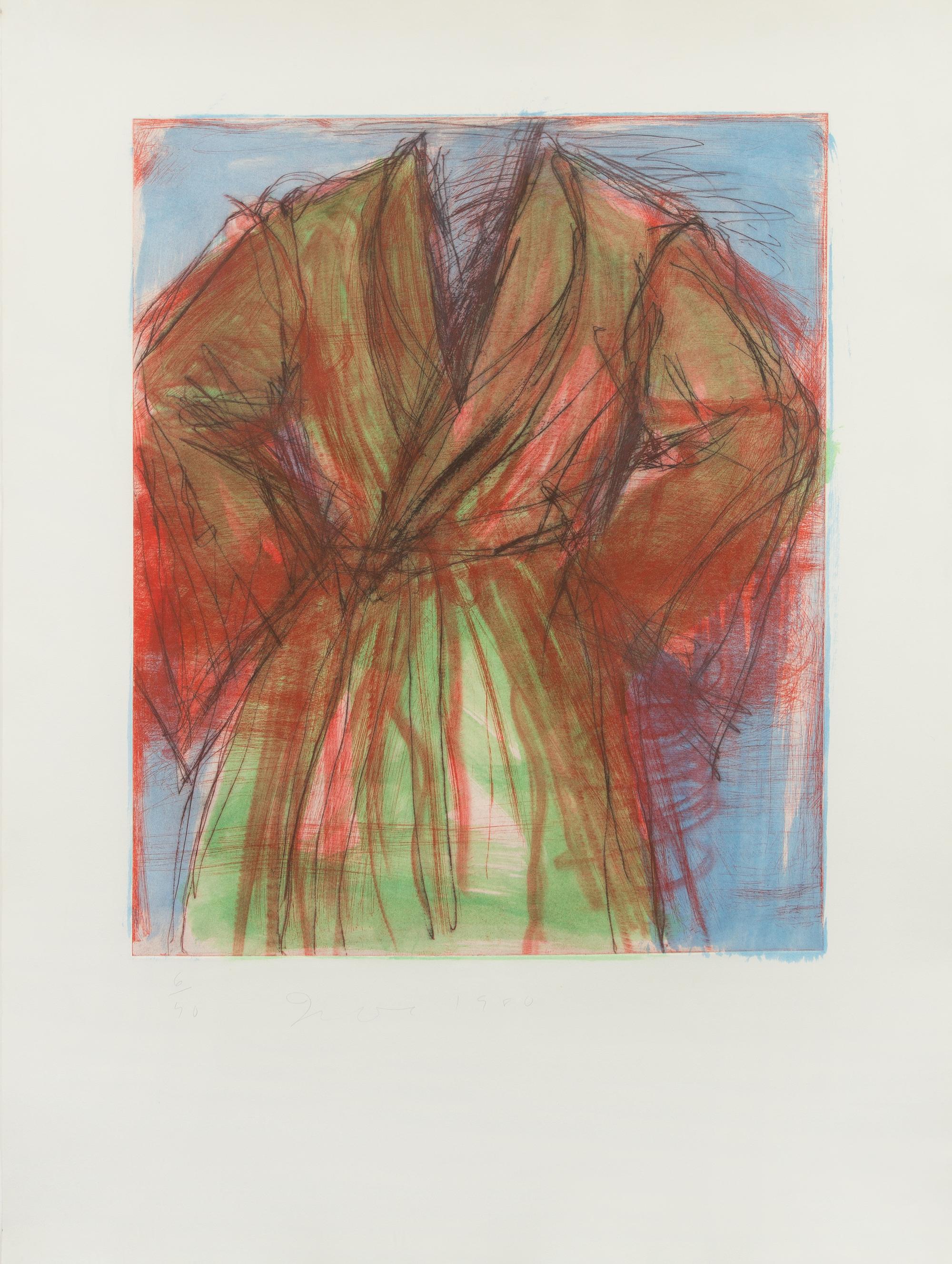 Jim Dine, (American, b. 1935), Printing Outdoors, 1980