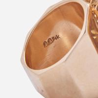A 14K Yellow Gold Art Nouveau Ring
