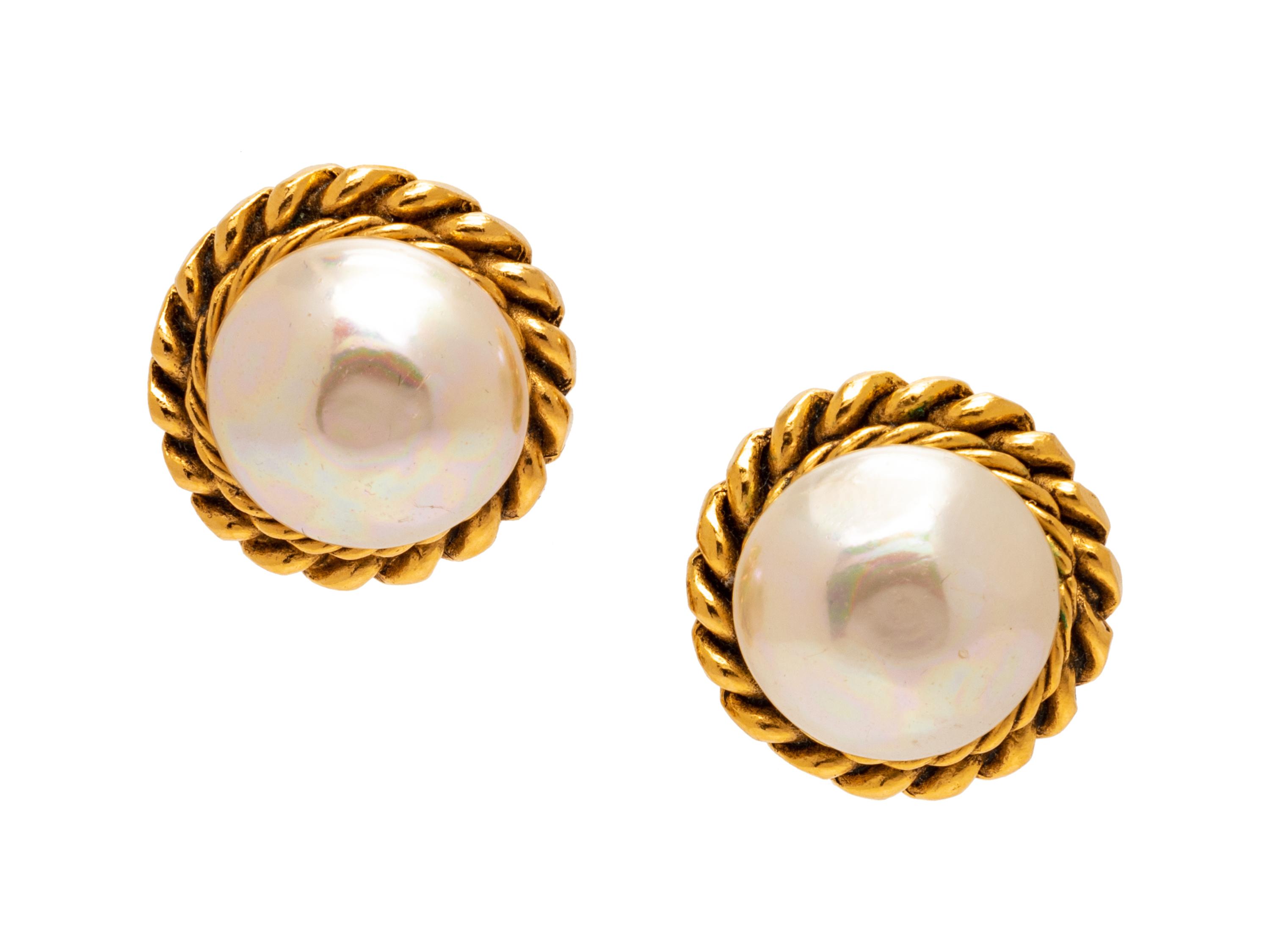 Chanel Earrings, 1980-90s