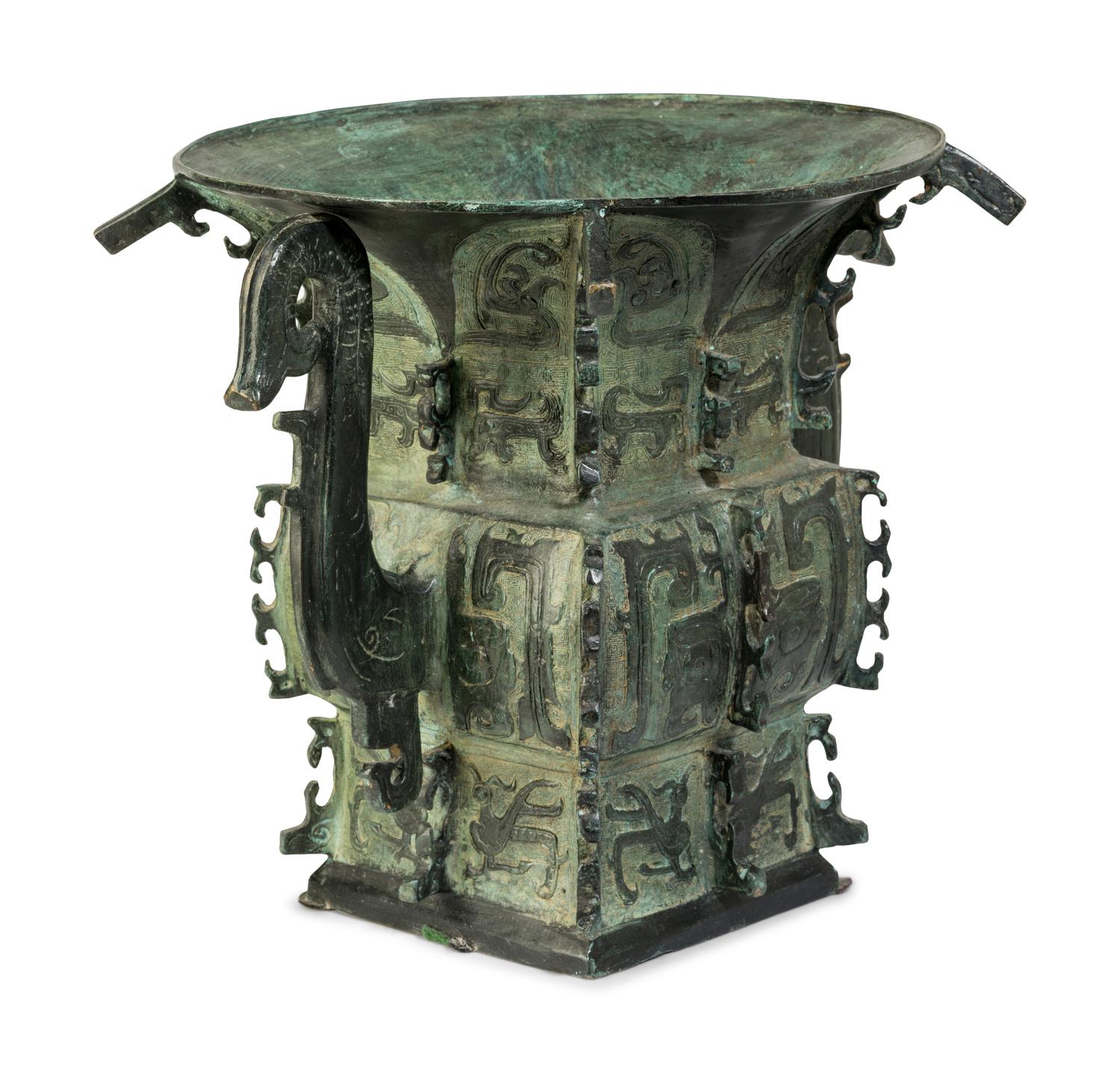 A Chinese Archaistic Bronze Vase