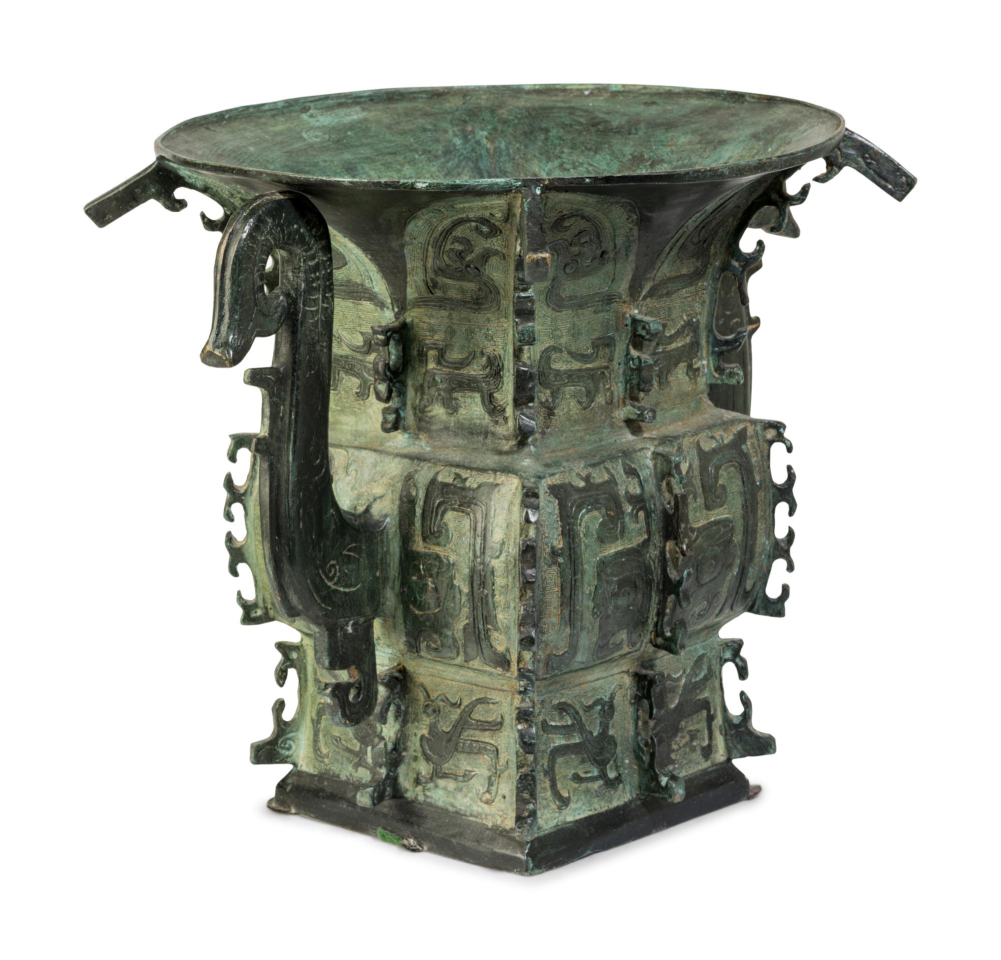 A Chinese Archaistic Bronze Vase