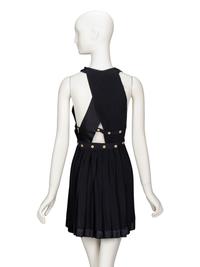Gianni Versace, Pleated Silk Minidress, 1991