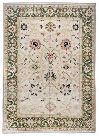 An Oushak Wool Rug 13 feet 7 inches x 9 feet 6 inches. — MID-20TH CENTURY