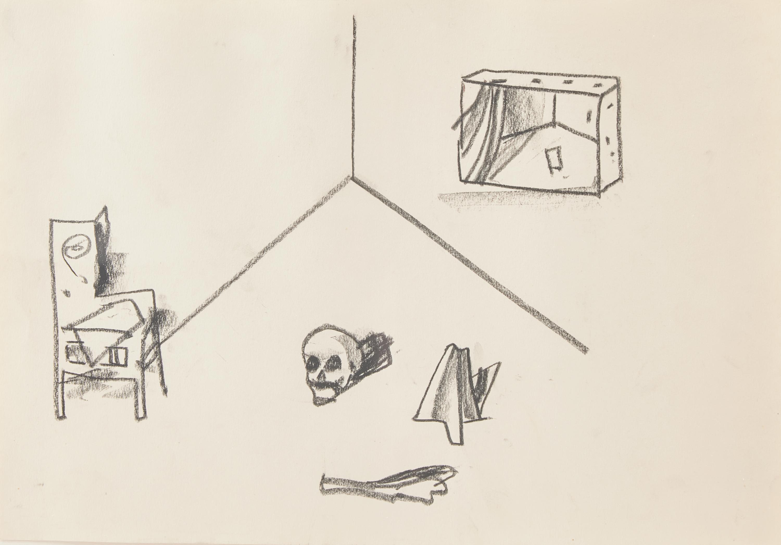 Matthias Weischer (German, b. 1973) — o. T. (Zeichnung), WV 144 , o. T. (Zeichnung), WV 368 , o. T. (Zeichnung), WV 373 , o. T. (Zeichnung), WV 374 and o. T. (Zeichnung), WV 378 (five works)