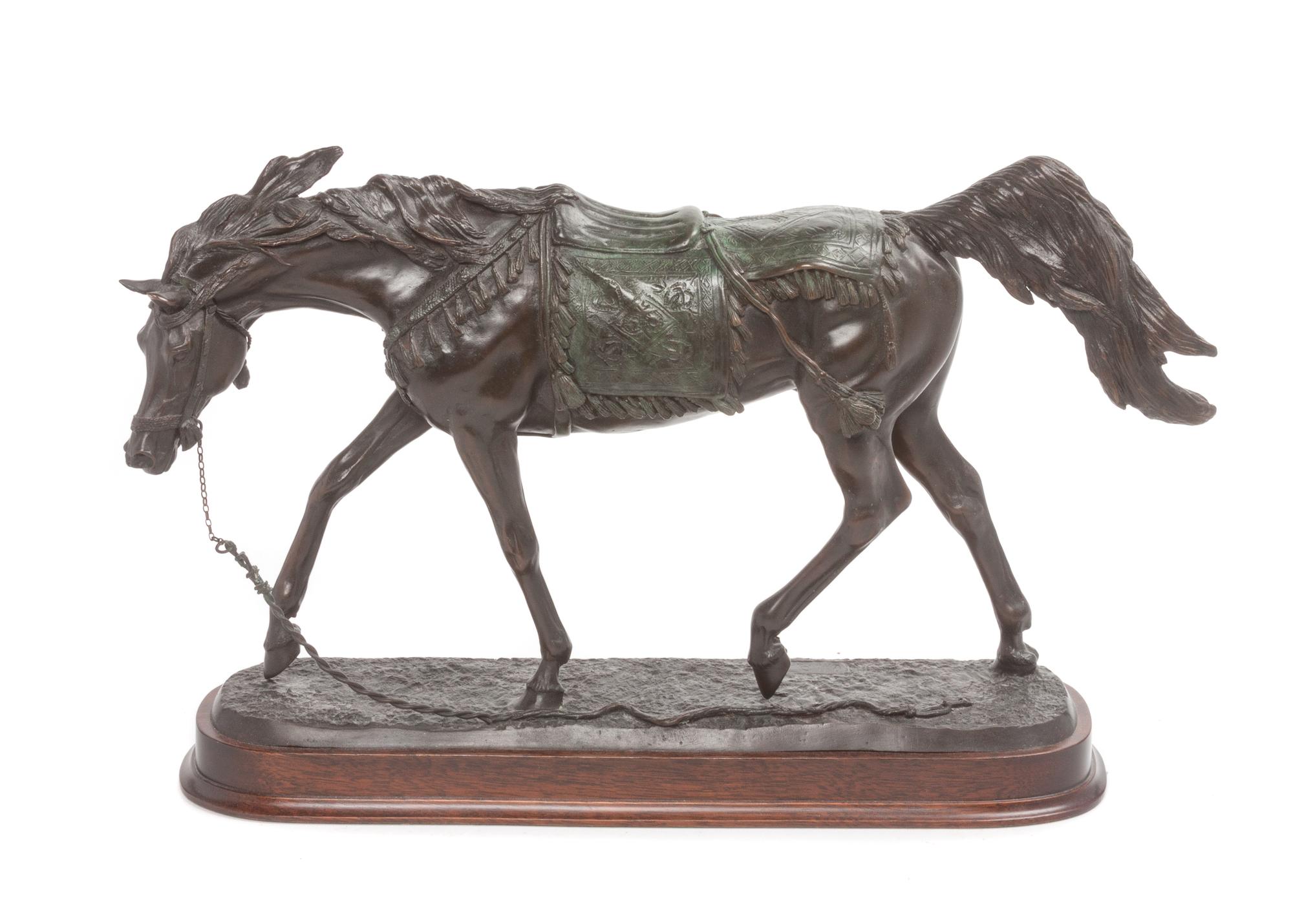 A British Bronze Figure Width 17 inches. — Gill Parker (b. 1957)