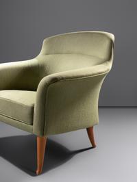 Pair of Lounge Chairs, from the 'Triva-Series', c. 1958 Nordiska Kompaniets, Sweden
