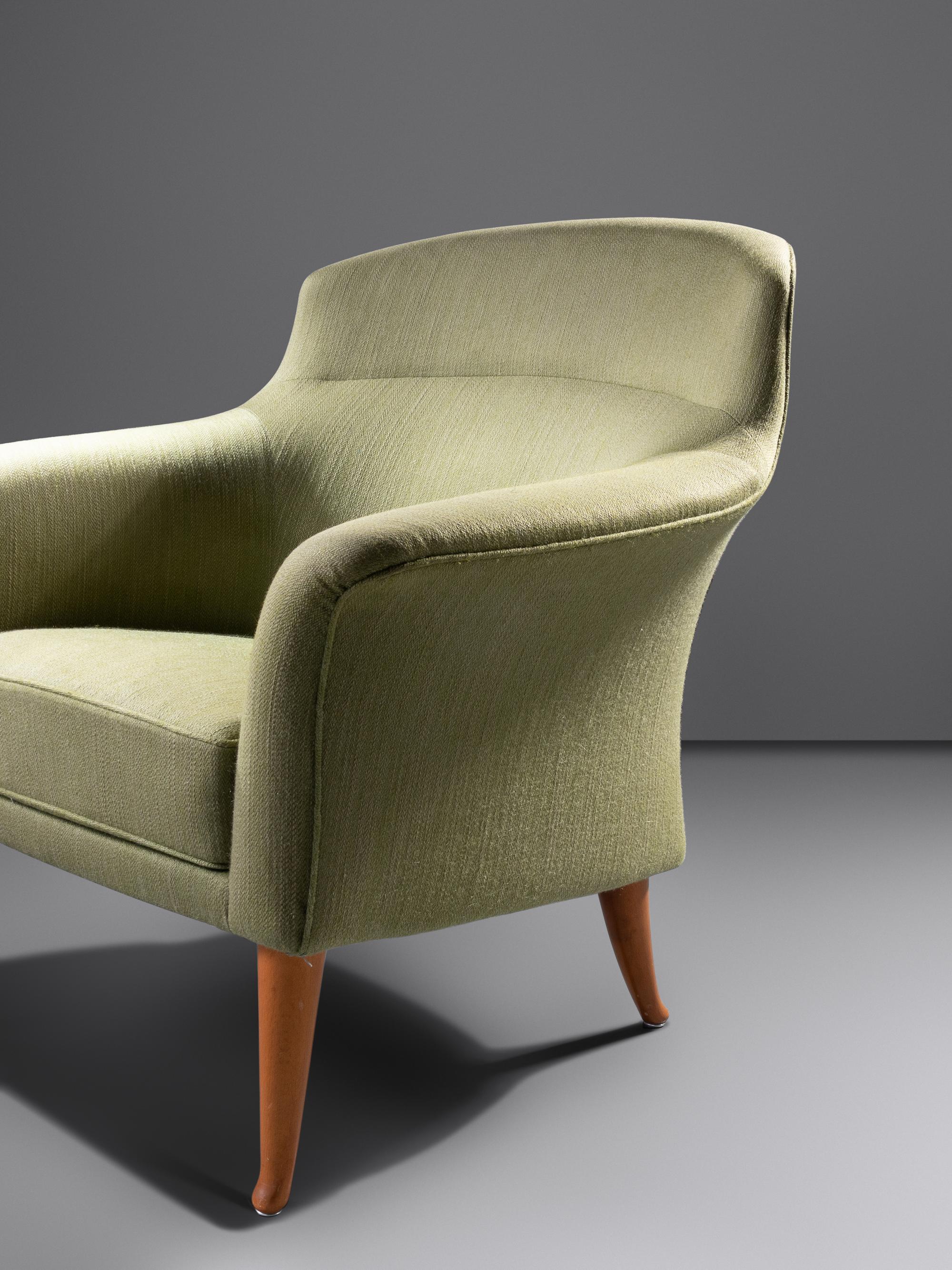 Pair of Lounge Chairs, from the 'Triva-Series', c. 1958 Nordiska Kompaniets, Sweden