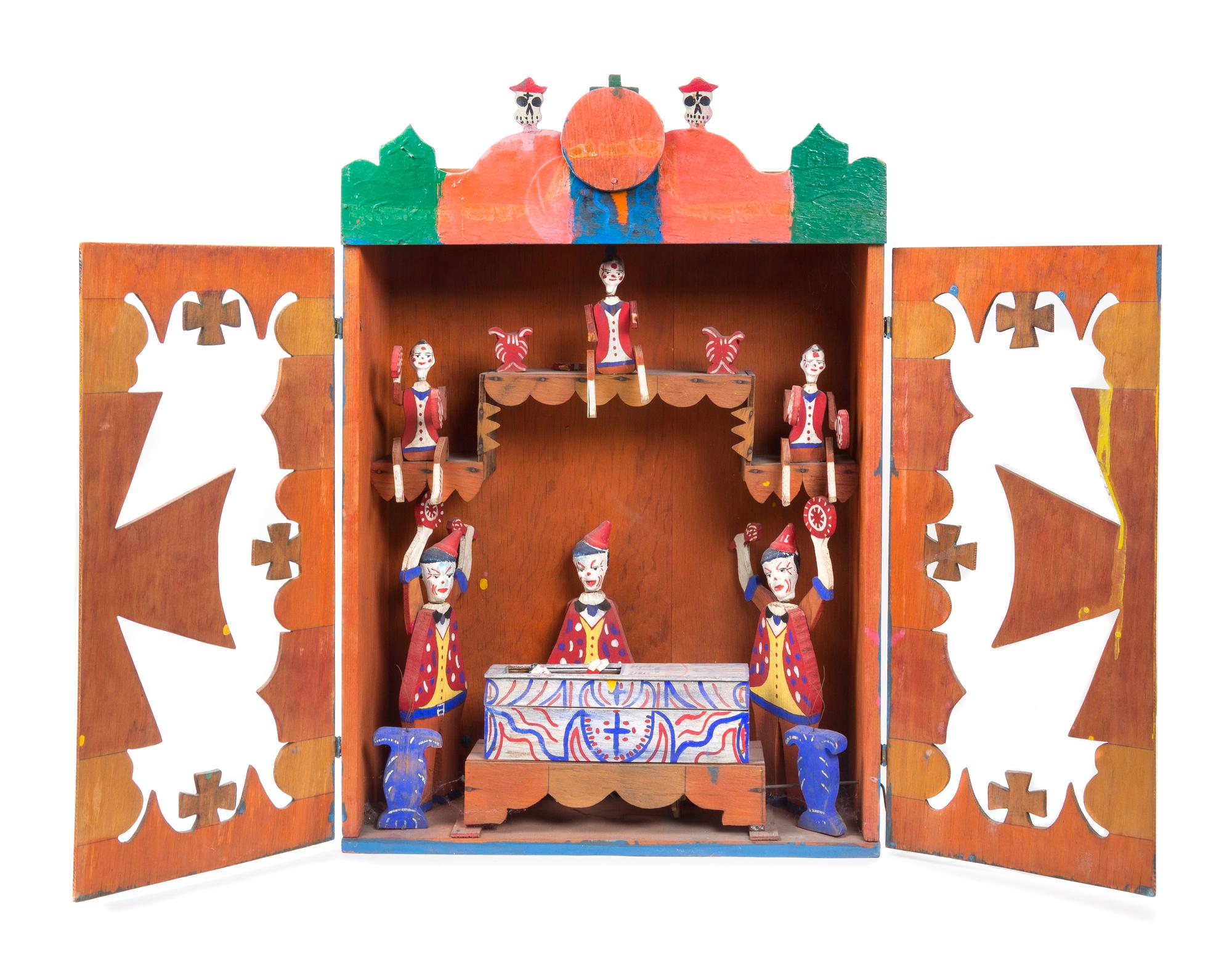 Anonymous, Mid 20th Century, A Mexican Clown Diorama