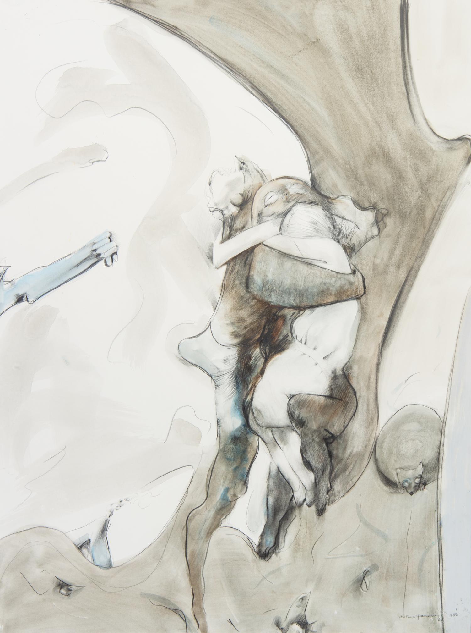 Dorothea Tanning, (American, 1910-2012), Different People, 1986