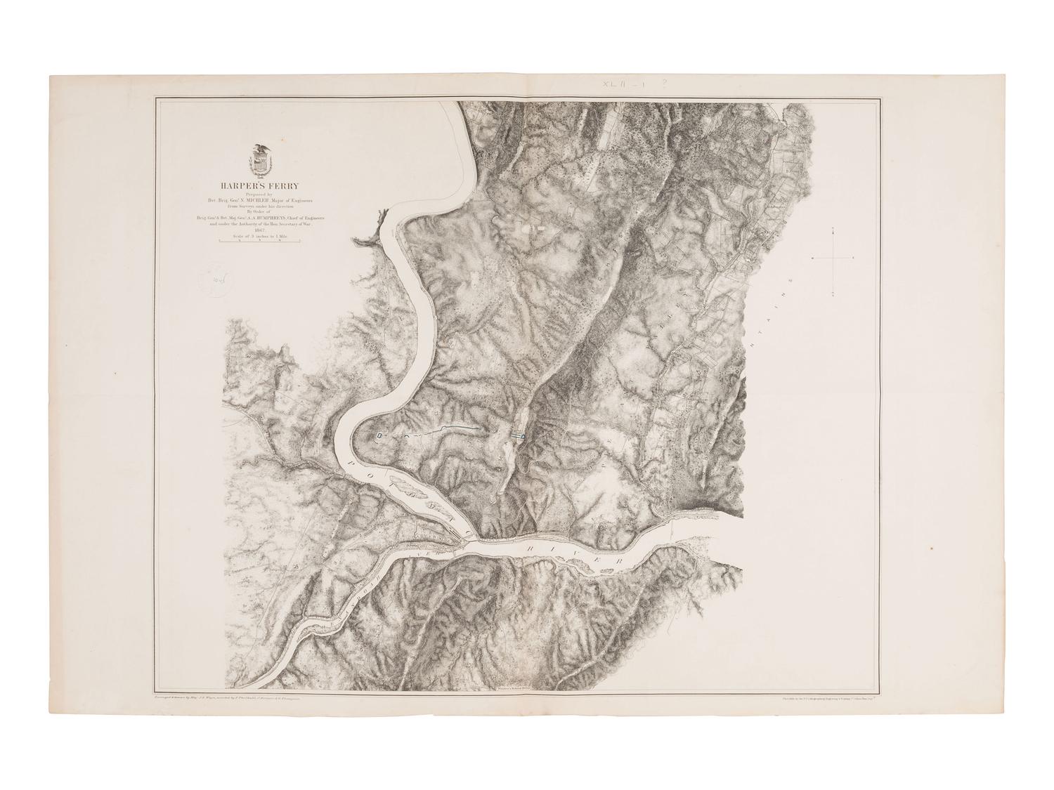 [CIVIL WAR]. A collection of more than 50 Civil War maps published ca 1860s-1870s.