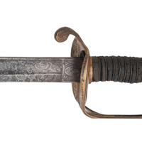 Schuyler, Hartley & Graham 1850 Foot Officers Sword of Capt. Charles Amory - 24th Mass Infantry - POW at The Crater
