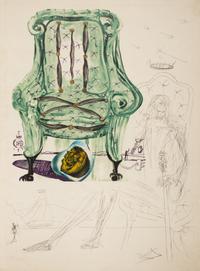 Salvador Dali, (Spanish, 1904-1989), Imaginations and Objects of the Future, 1975 (portfolio of 11)