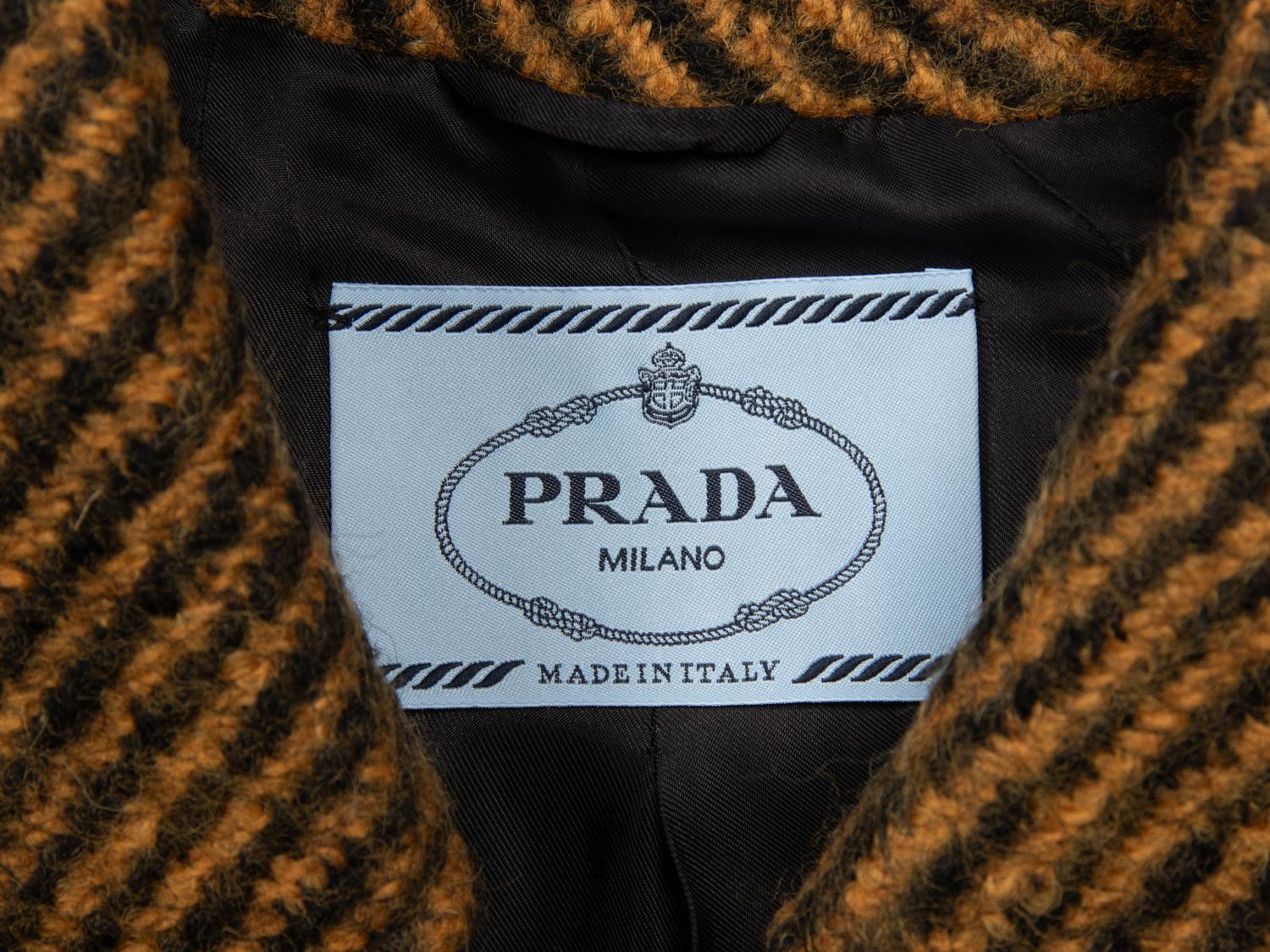 PRADA, WOOL TWILL COAT, A/W 2013