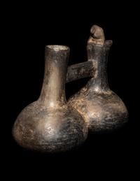 A Chimu Pottery Double Vessel