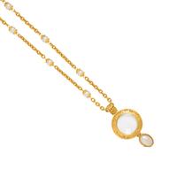 Chanel, Station Necklace with Magnifying Glass Pendant