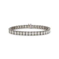EMERALD CUT DIAMOND LINE BRACELET