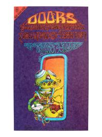 [MUSIC] -- [POSTERS]. GRIFFIN, Rick, artist. The Family Dog Presents the Doors, Allmen Joy, and Gingerbread Blu in Denver, Colorado . San Francisco, CA: Family Dog Productions, 1967.