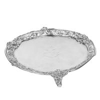 A George II Silver Wine Waiter