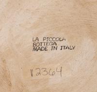 A Pair of Italian Faience Armorial Plates