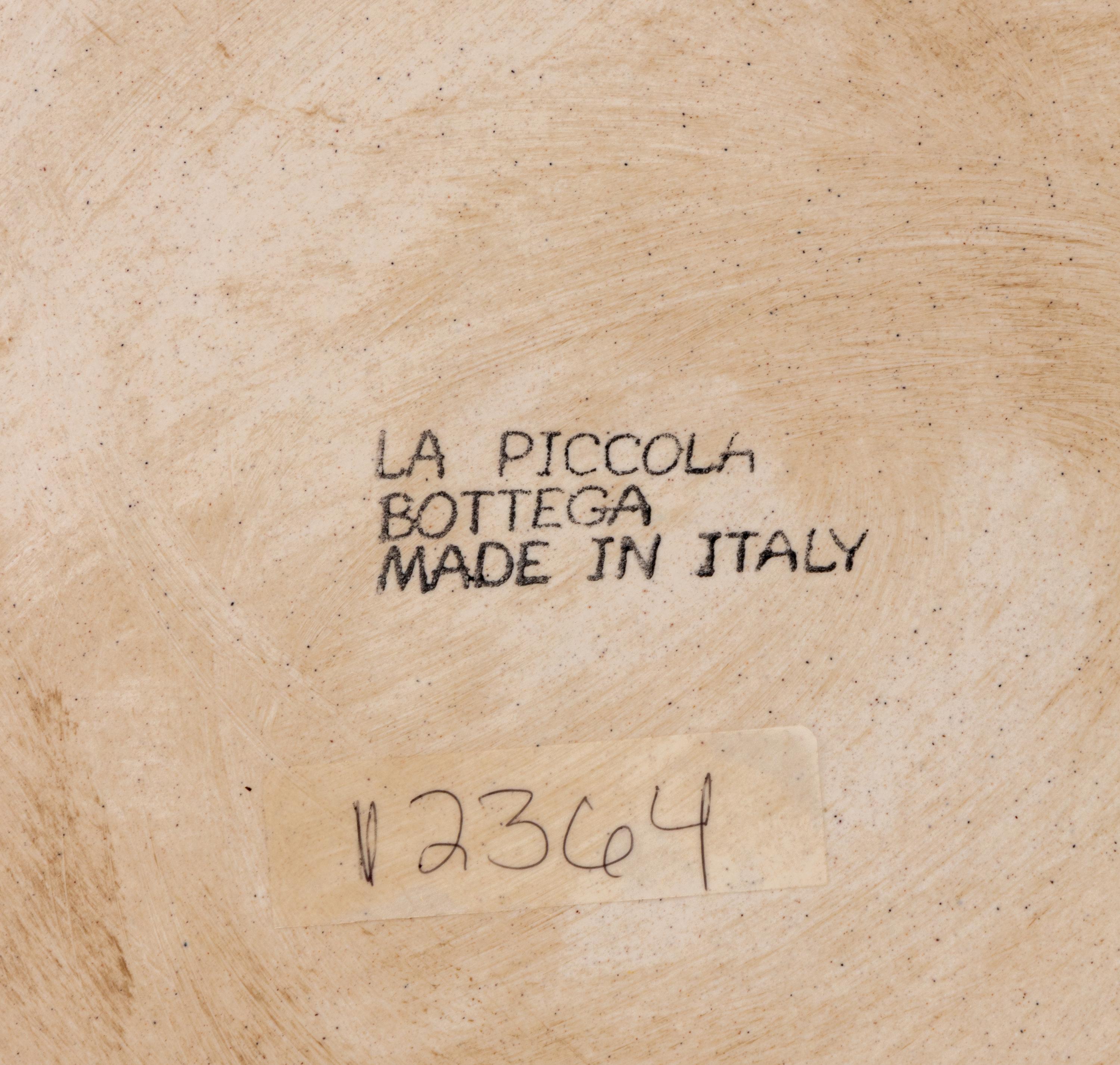 A Pair of Italian Faience Armorial Plates