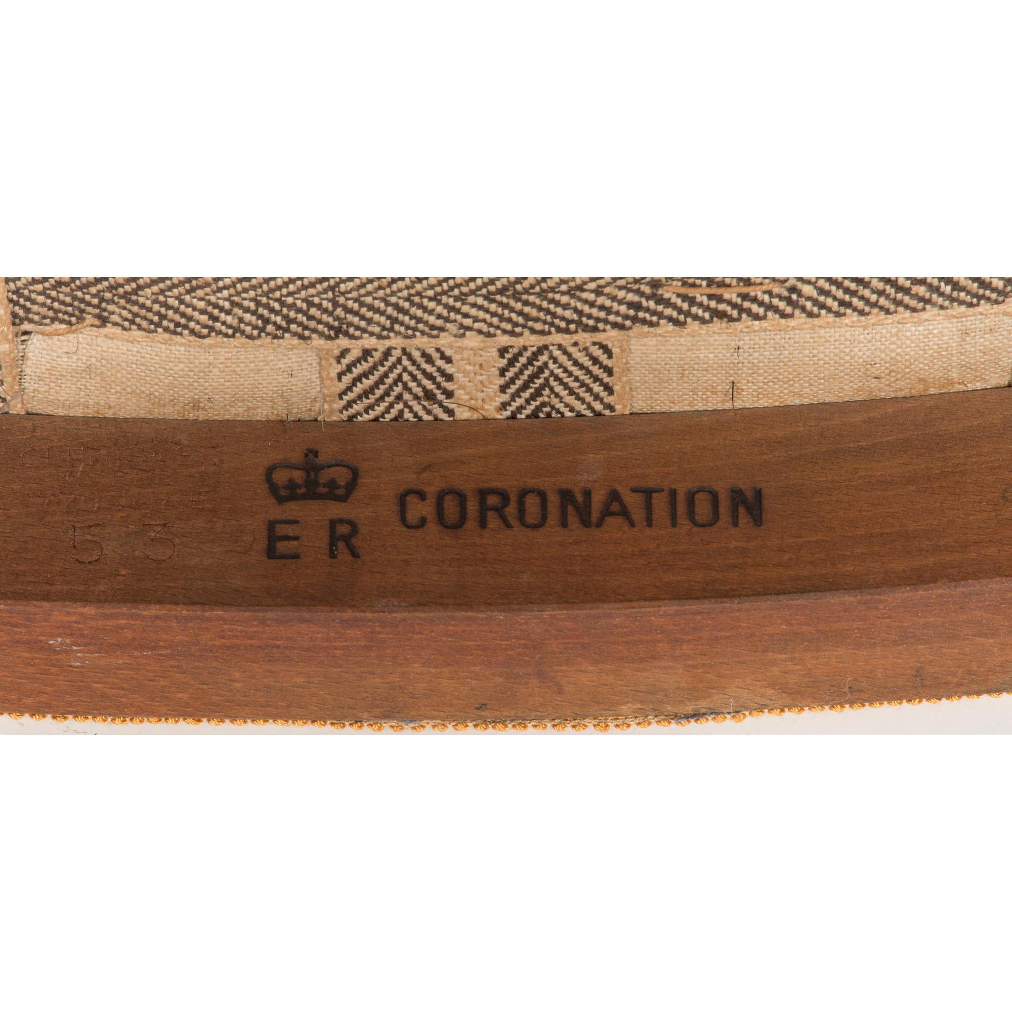 Pair of Queen Elizabeth II Coronation Stools