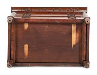 A Federal Carved and Inlaid Cherrywood Chest of Drawers