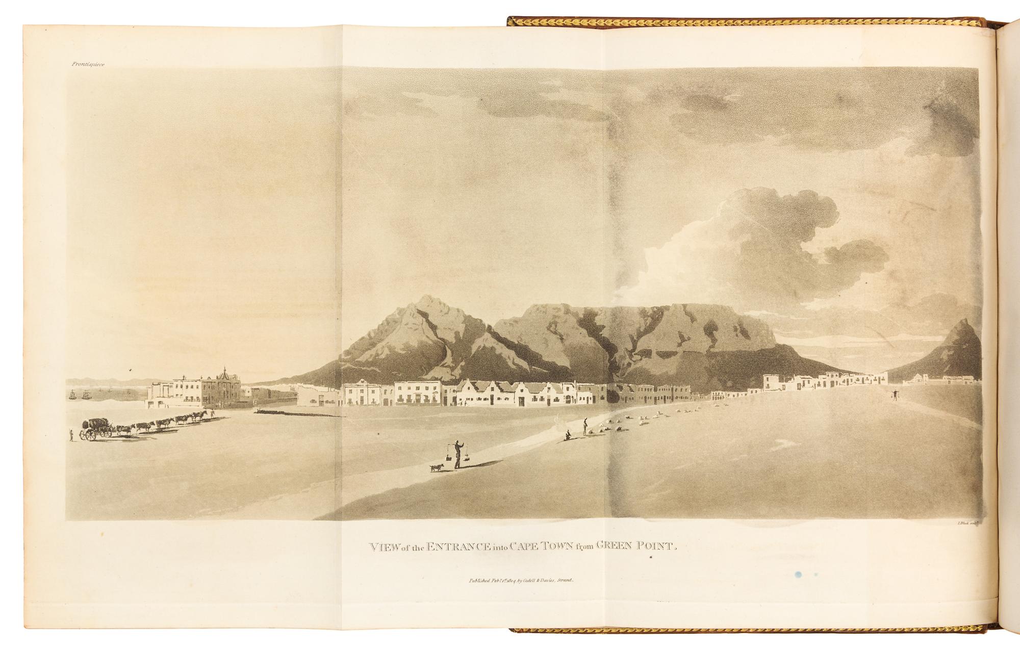 BARROW, John (1764-1848). An Account of Travels into the Interior of South Africa, in the years 1797 and 1798. London: A. Strahan for T