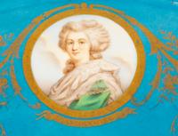 A Sevres Style Porcelain Charger with Louis XVI and His Courtiers — LATE 19TH CENTURY