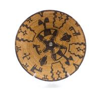 An Apache Basket Tray Height 2 7/8 x 13 1/4 inches.