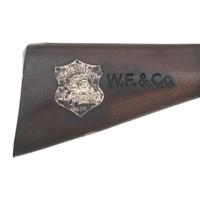 William Moore & Co. Side Lever Coach Gun with Decorative Wells Fargo Markings